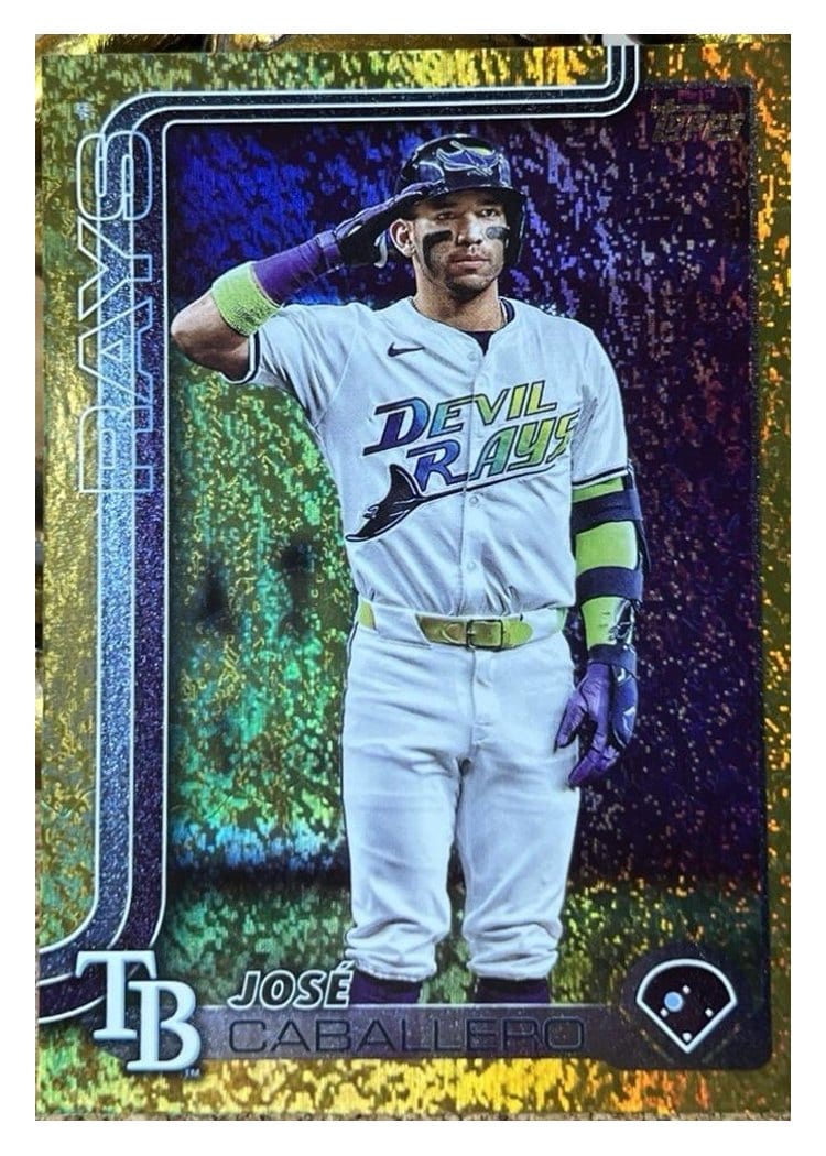 2025 Topps Base Set José Caballero #133 card