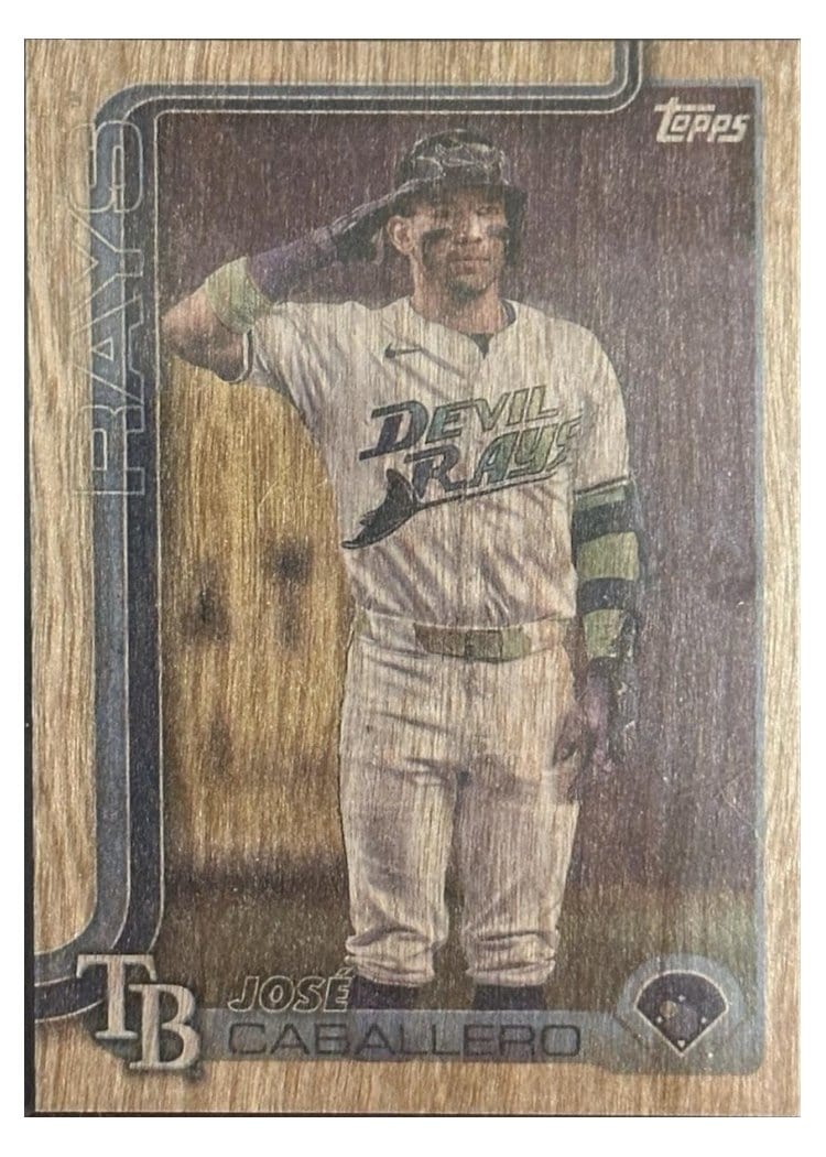 2025 Topps Base Set José Caballero #133 card