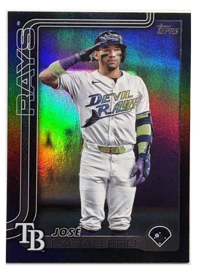 2025 Topps Base Set José Caballero #133 card