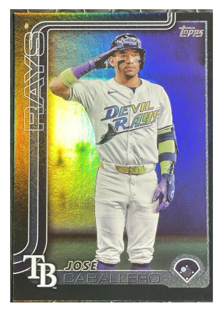 2025 Topps Base Set José Caballero #133 card