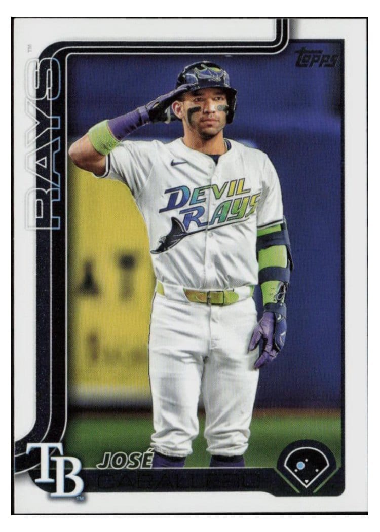 2025 Topps Base Set José Caballero #133 card