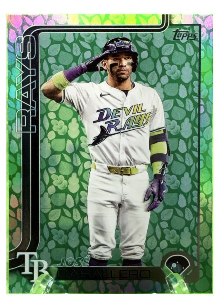 2025 Topps Base Set José Caballero #133 card