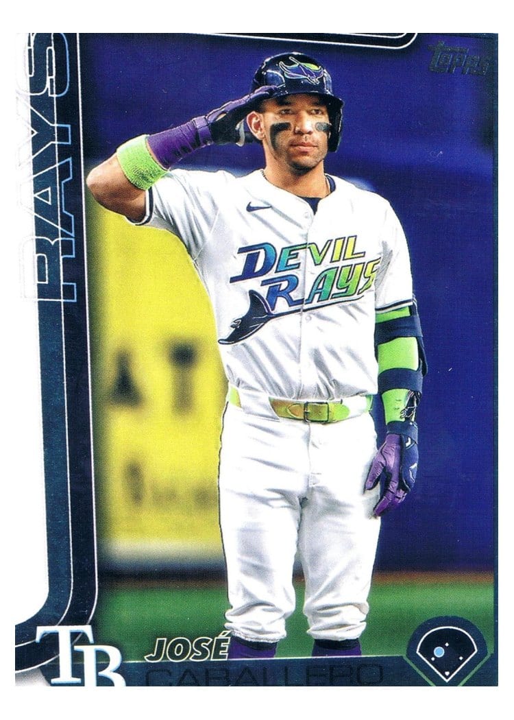 2025 Topps Base Set José Caballero #133 card