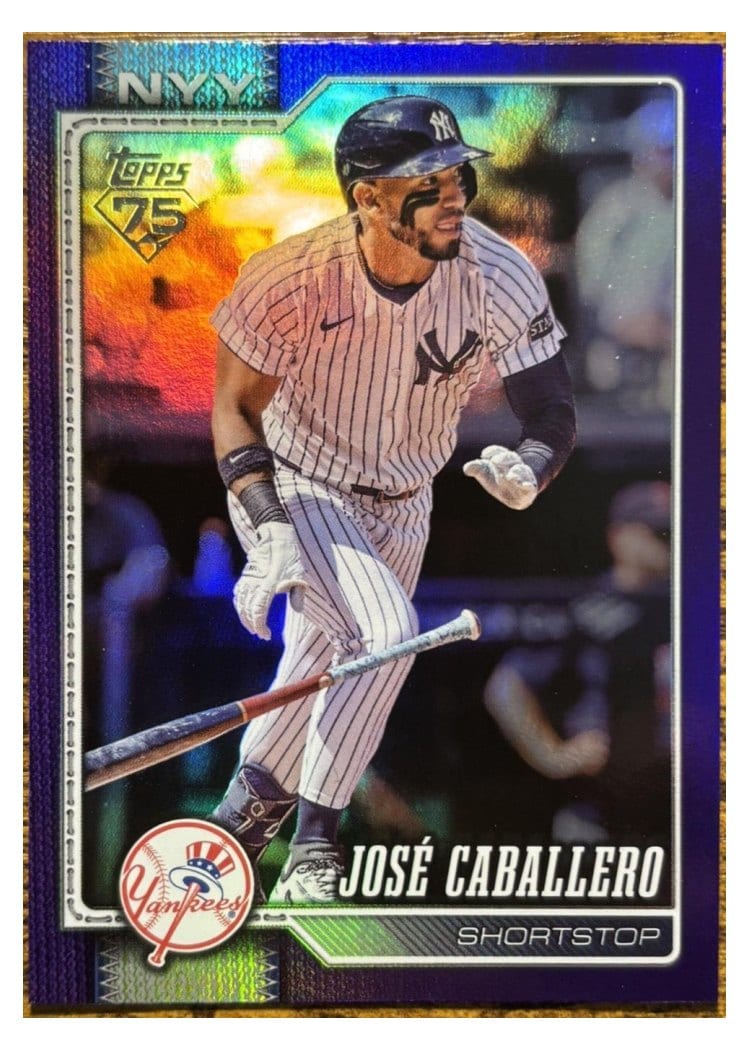 2026 Topps Base Set José Caballero #88 card