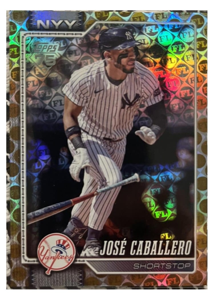 2026 Topps Base Set José Caballero #88 card