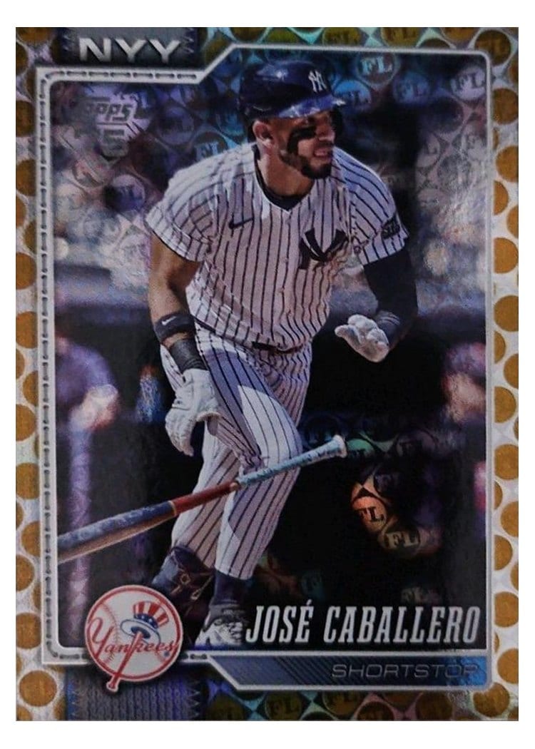 2026 Topps Base Set José Caballero #88 card