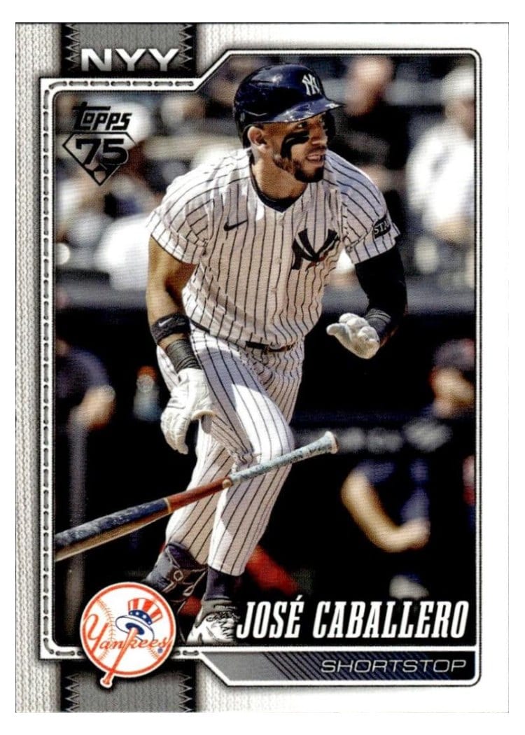 2026 Topps Base Set José Caballero #88 card
