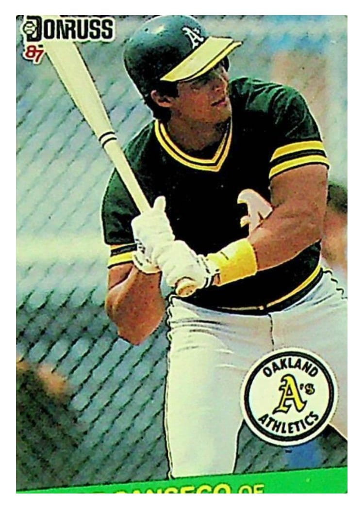 1987 Donruss Jose Canseco #97 card