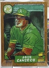 2025 Topps Shoebox Treasures Base Set Jose Canseco #13 card