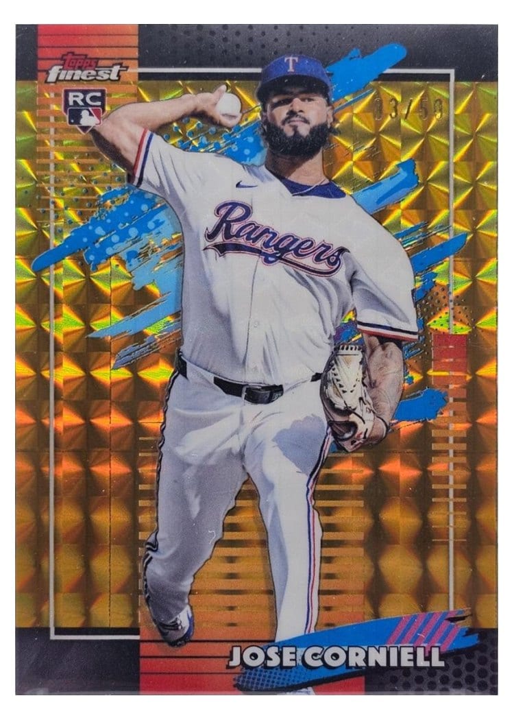 2026 Topps Finest Jose Corniell #195 card