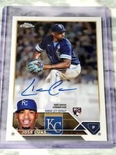 2023 Topps Chrome Update Autograph Jose Cuas #RA-JCU card