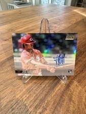 2021 Stadium Club Chrome Autographs Jose Garcia #SCCAV-JG card