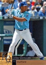 2009 Upper Deck Base Set Jose Guillen #171 card