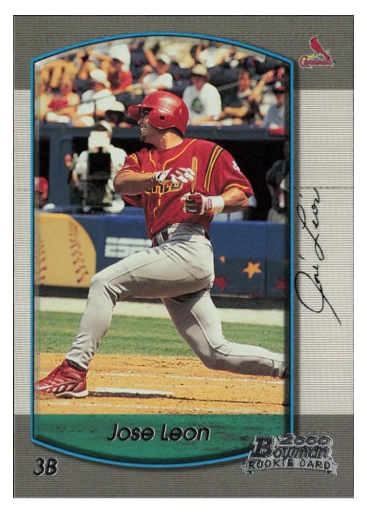 2000 Bowman Draft Picks Jose Leon #62 card