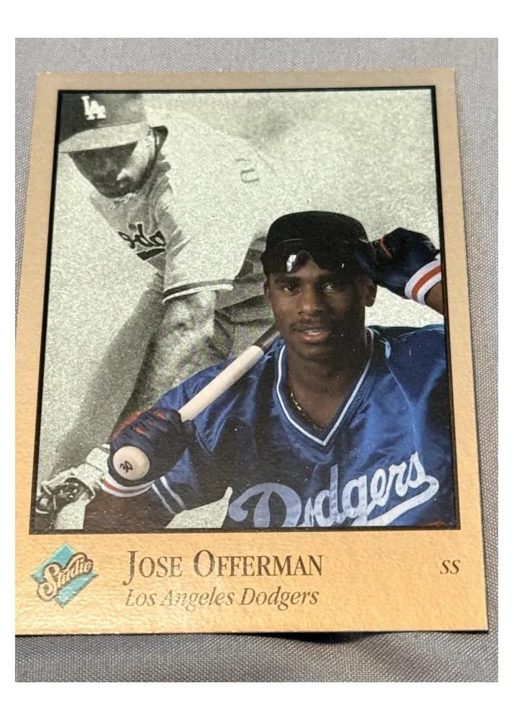 1992 Studio jose offerman #47 card
