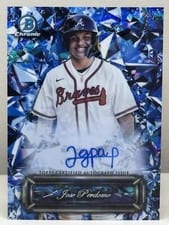 2024 Bowman Chrome Sapphire Edition Selections Autographs Jose Perdomo #SSA-JP card