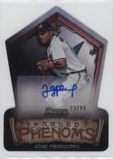 2024 Bowman's Best Fabled Phenoms Autographs Jose Perdomo #FPA-JP card