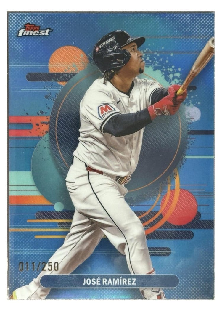 2025 Finest Base Set José Ramírez #135 card