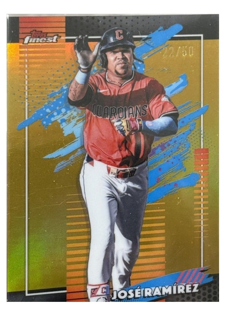 2026 Topps Finest Jose Ramirez #198 card
