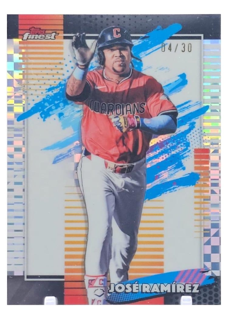 2026 Topps Finest Jose Ramirez #198 card
