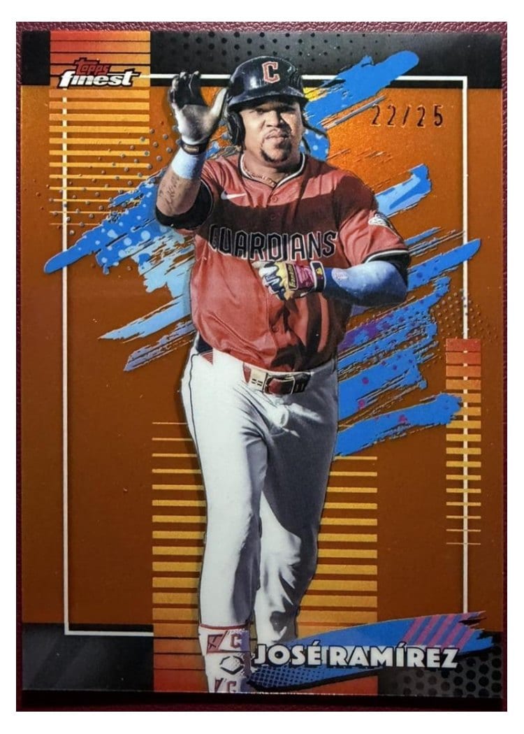 2026 Topps Finest Jose Ramirez #198 card