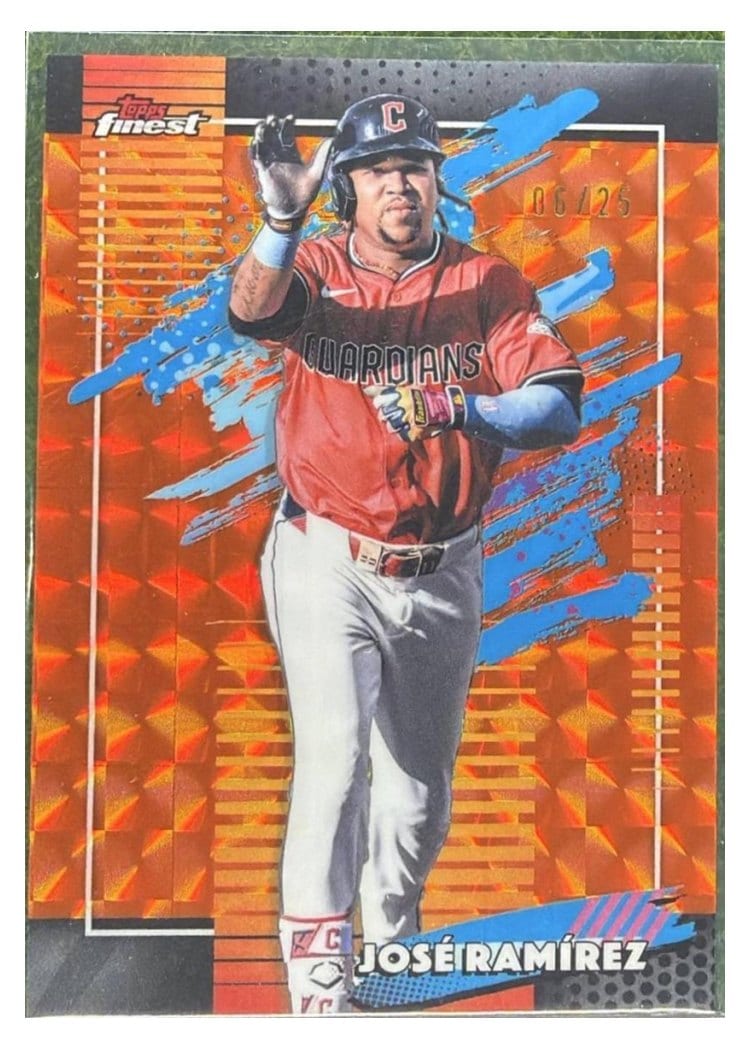 2026 Topps Finest Jose Ramirez #198 card