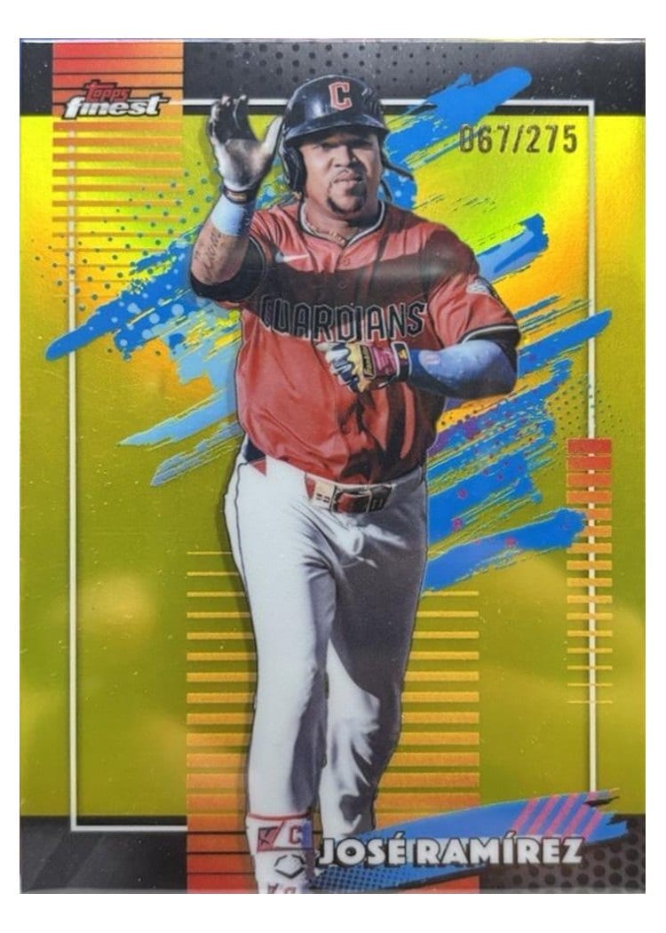 2026 Topps Finest Jose Ramirez #198 card