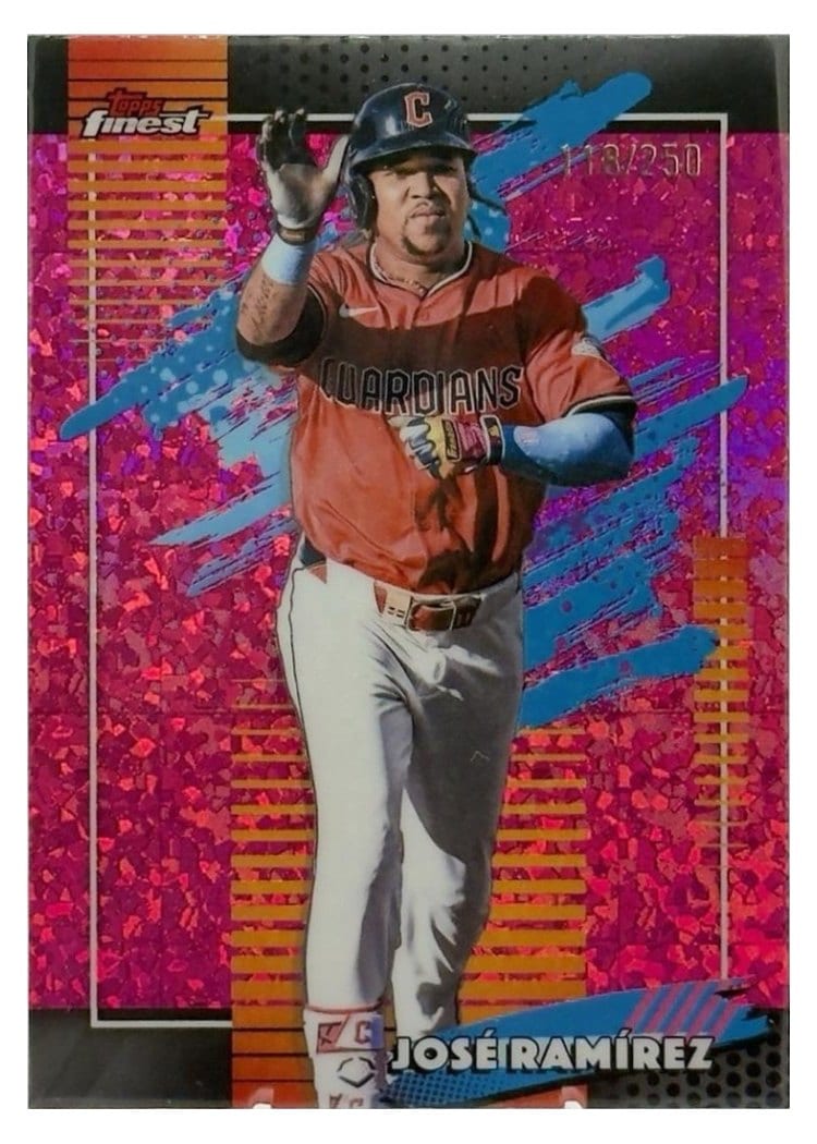 2026 Topps Finest Jose Ramirez #198 card