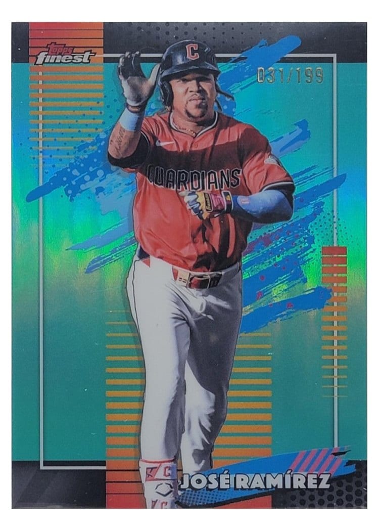 2026 Topps Finest Jose Ramirez #198 card