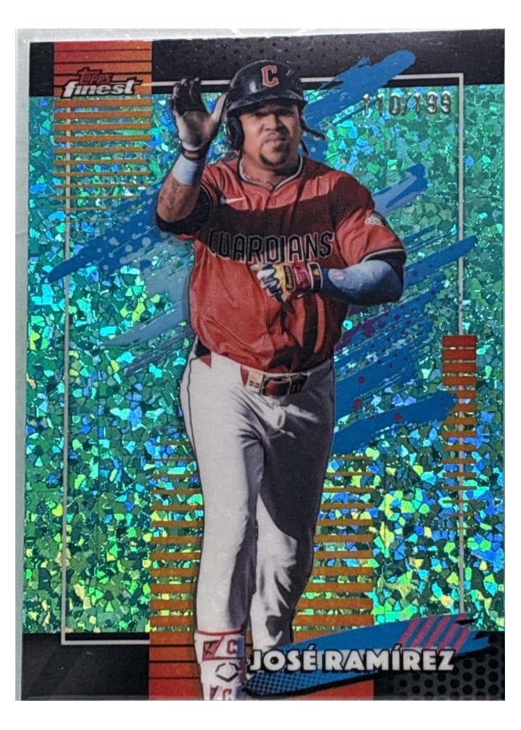 2026 Topps Finest Jose Ramirez #198 card