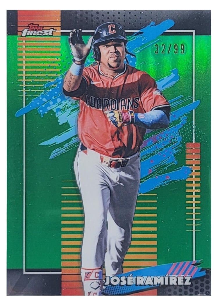 2026 Topps Finest Jose Ramirez #198 card