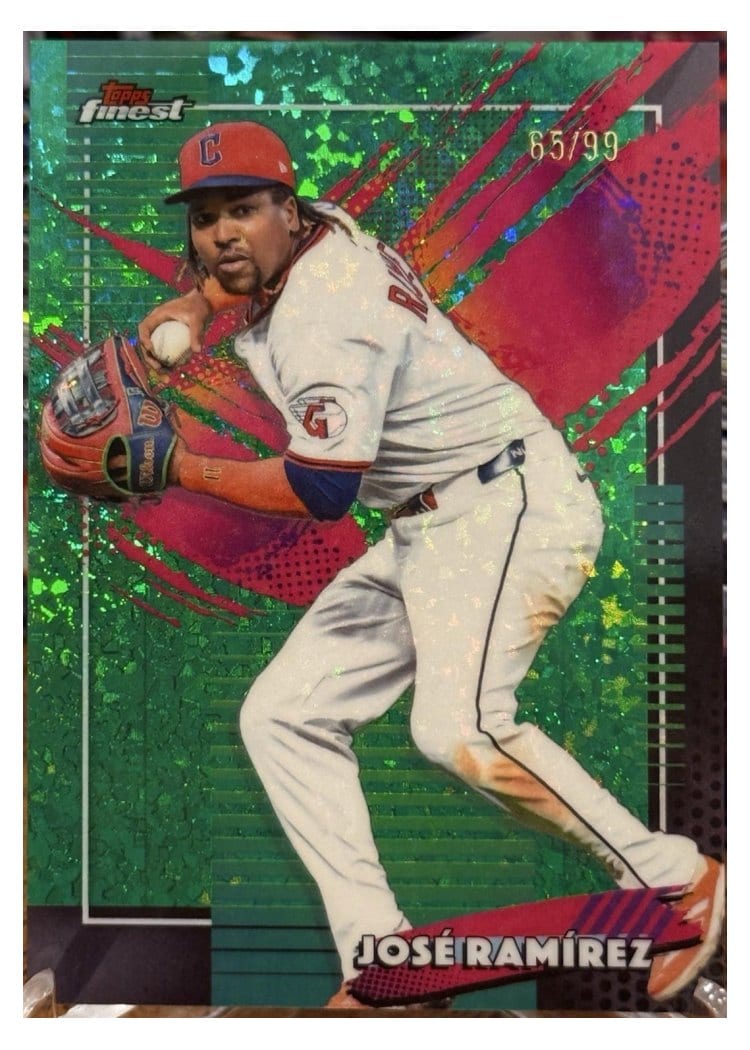 2026 Topps Finest Jose Ramirez #198 card