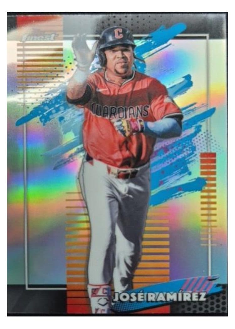2026 Topps Finest Jose Ramirez Refractor #198 card