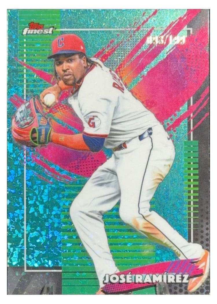 2026 Topps Finest Jose Ramirez #239 card