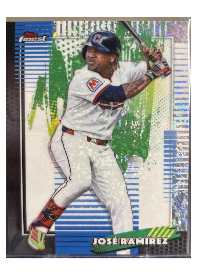 2026 Topps Finest Jose Ramirez #61 card
