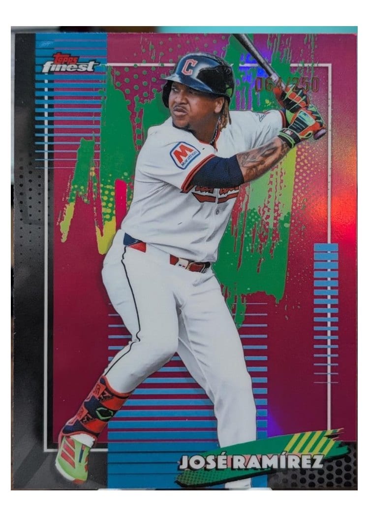 2026 Topps Finest Jose Ramirez #61 card