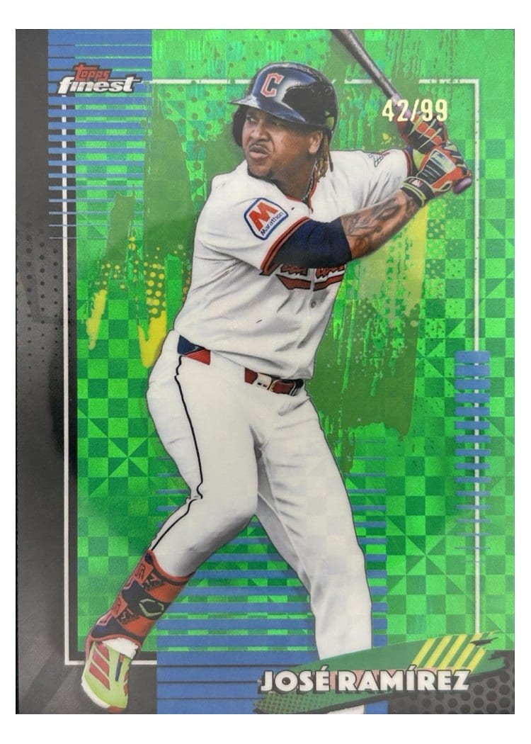 2026 Topps Finest Jose Ramirez #61 card