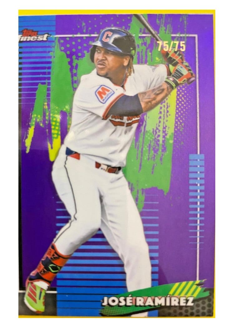 2026 Topps Finest Jose Ramirez #61 card