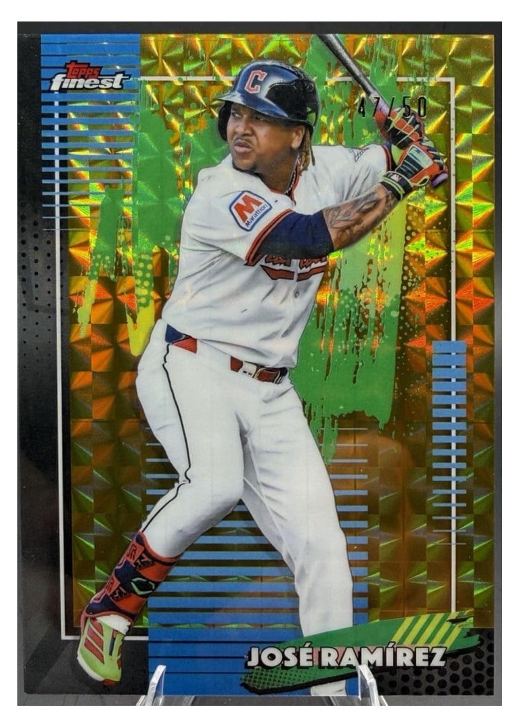 2026 Topps Finest Jose Ramirez #61 card