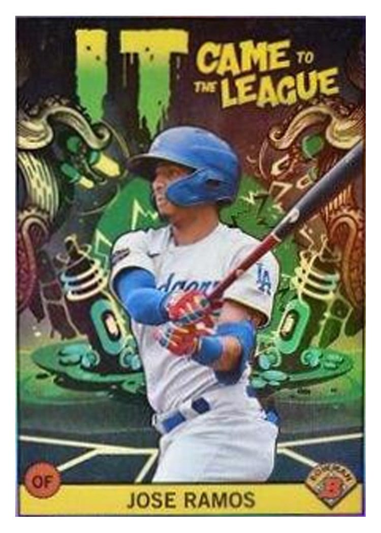 2022 Bowman Chrome It Came to the League Jose Ramos #ICFL-12 card