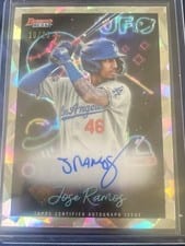 2022 Bowman's Best UFO Autographs Jose Ramos #UFOA-JR card