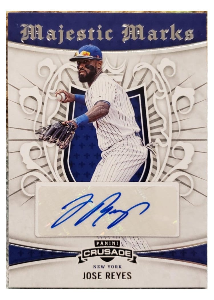 2024 Panini Crusade Majestic Marks Jose Reyes #MM-JR card