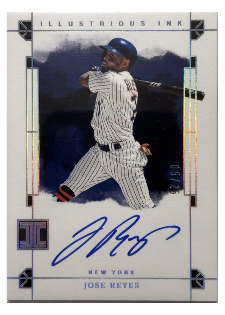 2024 Panini Impeccable Illustrious Ink Jose Reyes #II-JR card