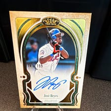 2026 Topps Tier One Tier One Talent Autographs José Reyes #T1TA-JR card