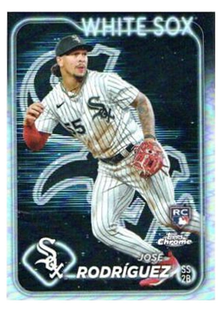 2024 Topps Chrome Base Set José Rodríguez #115 card