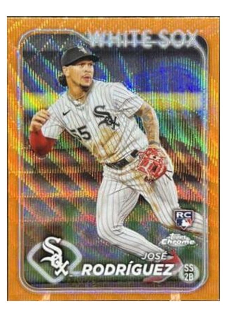 2024 Topps Chrome Base Set José Rodríguez #115 card