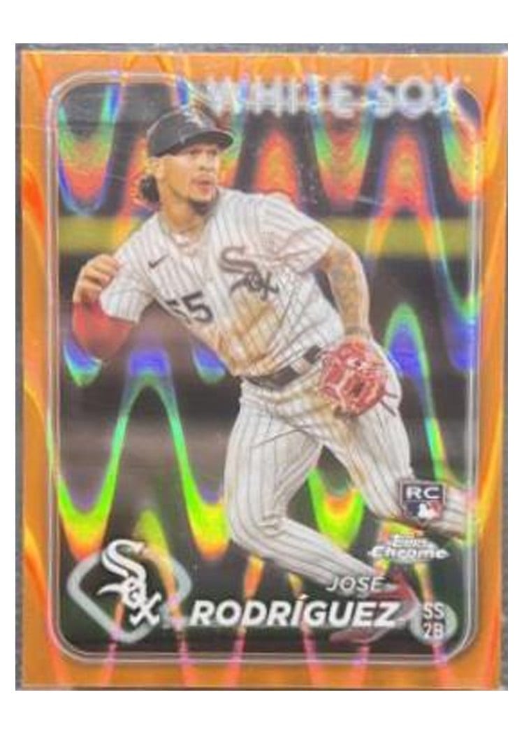 2024 Topps Chrome Base Set José Rodríguez #115 card