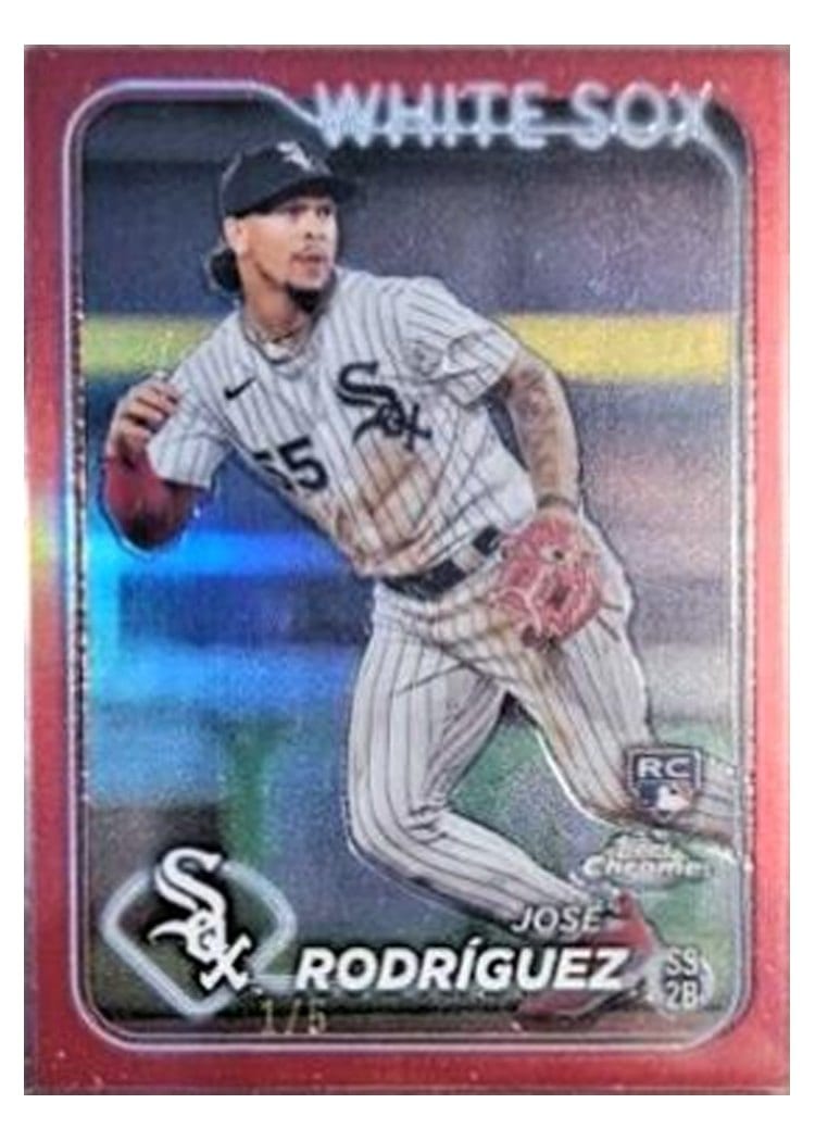 2024 Topps Chrome Base Set José Rodríguez #115 card
