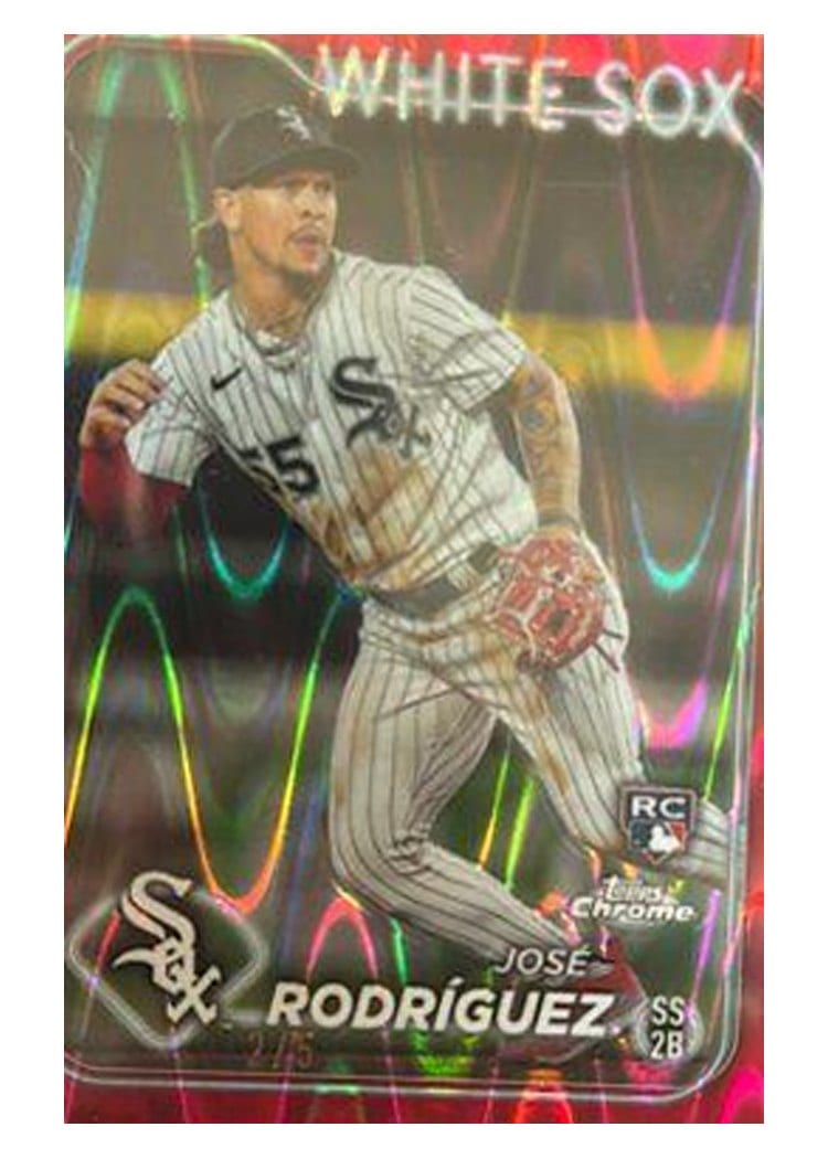 2024 Topps Chrome Base Set José Rodríguez #115 card