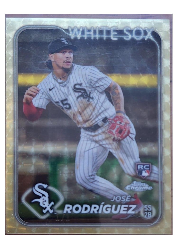2024 Topps Chrome Base Set José Rodríguez #115 card